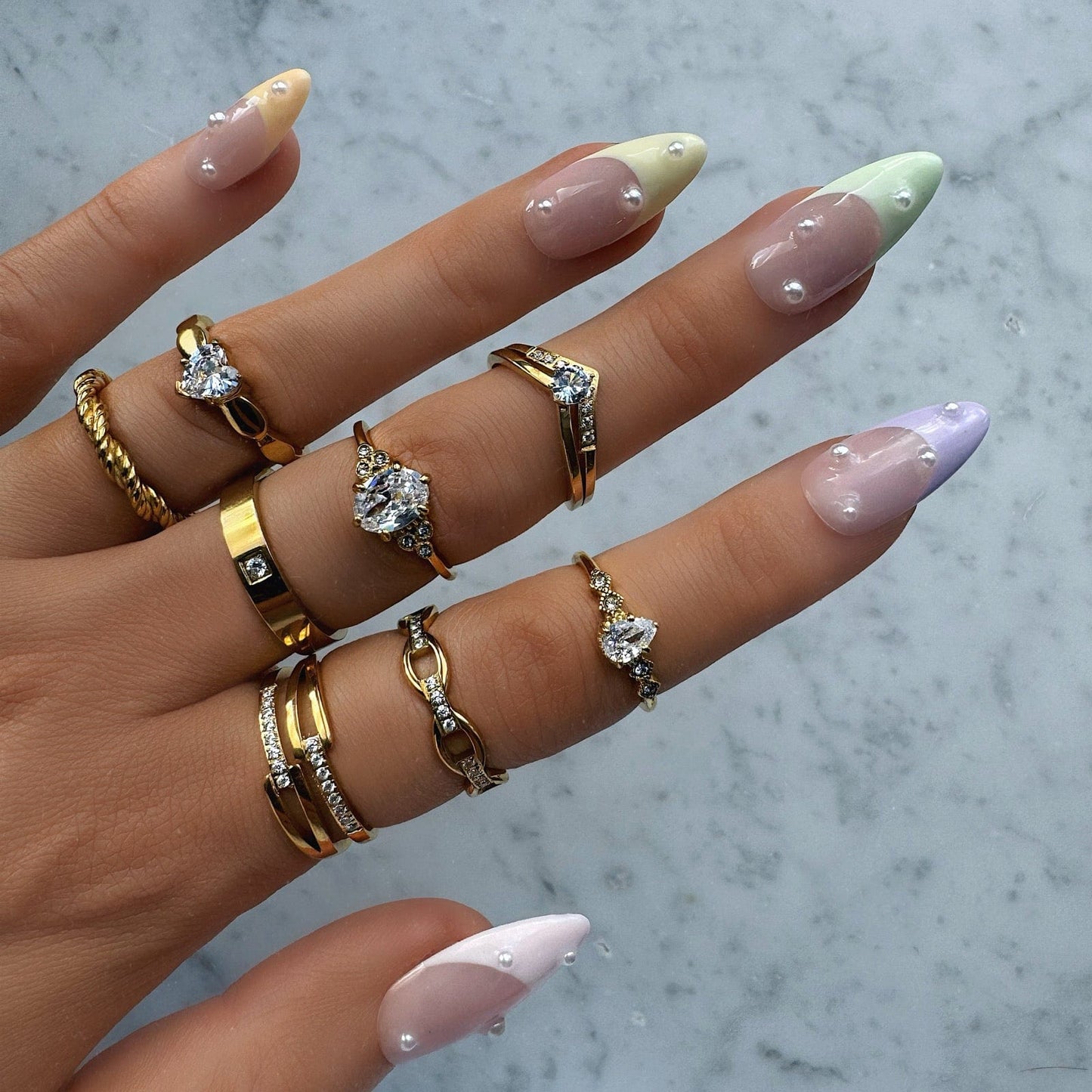 Heart Charm Band
