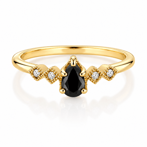Star Pavé Ring
