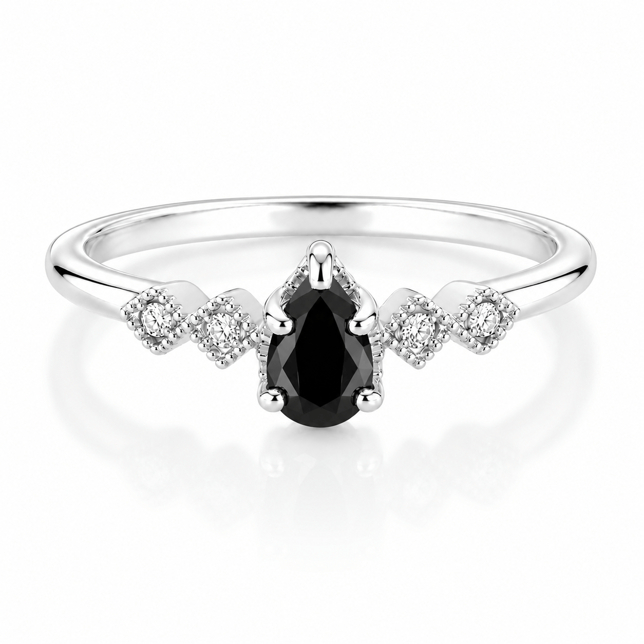 Star Pavé Ring