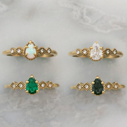 Star Pavé Ring